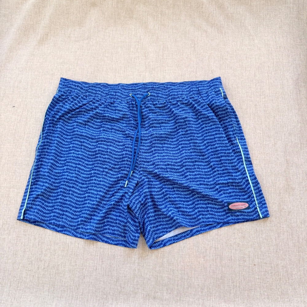 Vineyard Vines Swim Trunks Board Shorts Mens 4XB Big & Tall Preppy Pool surf